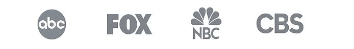 ABC, FOX, NBC, CBS에 소개됐어요
